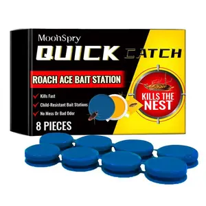 Memorial Day！ Deworming Cockroach Bait Station - Kitchen and Home Cockroach Removal Full Nest Cleaning Agent for Effective Cockroach Control