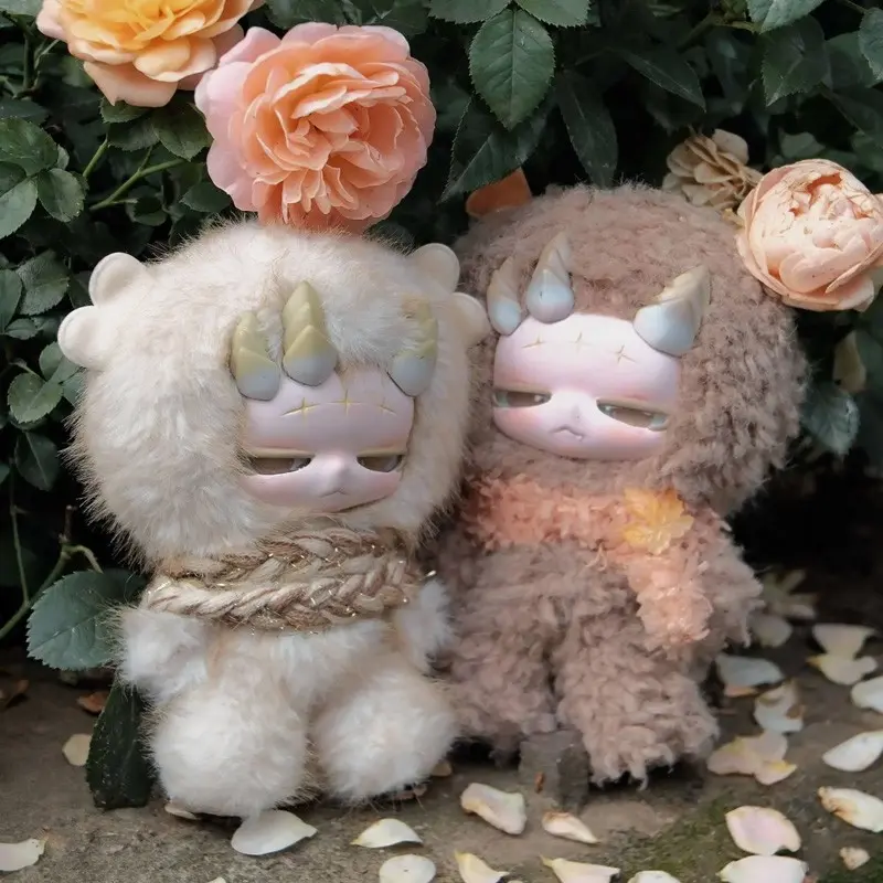 Moki Inert Drop Series Soft Adorable Stuffed Plush Toy Keychain Plush Blind Box, Decorative Items, Perfect Gift Idea