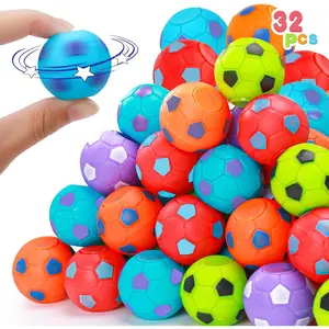 32PCS Fidget Spinner Soccer Balls Party Favors Bulk for Kids 4-8 8-12 Goodie Treat Bag Stuffers Classroom Treasure Toys Carnival Prize Pinata Filler Birthday Trinket End of Year Students Giftfidget toys