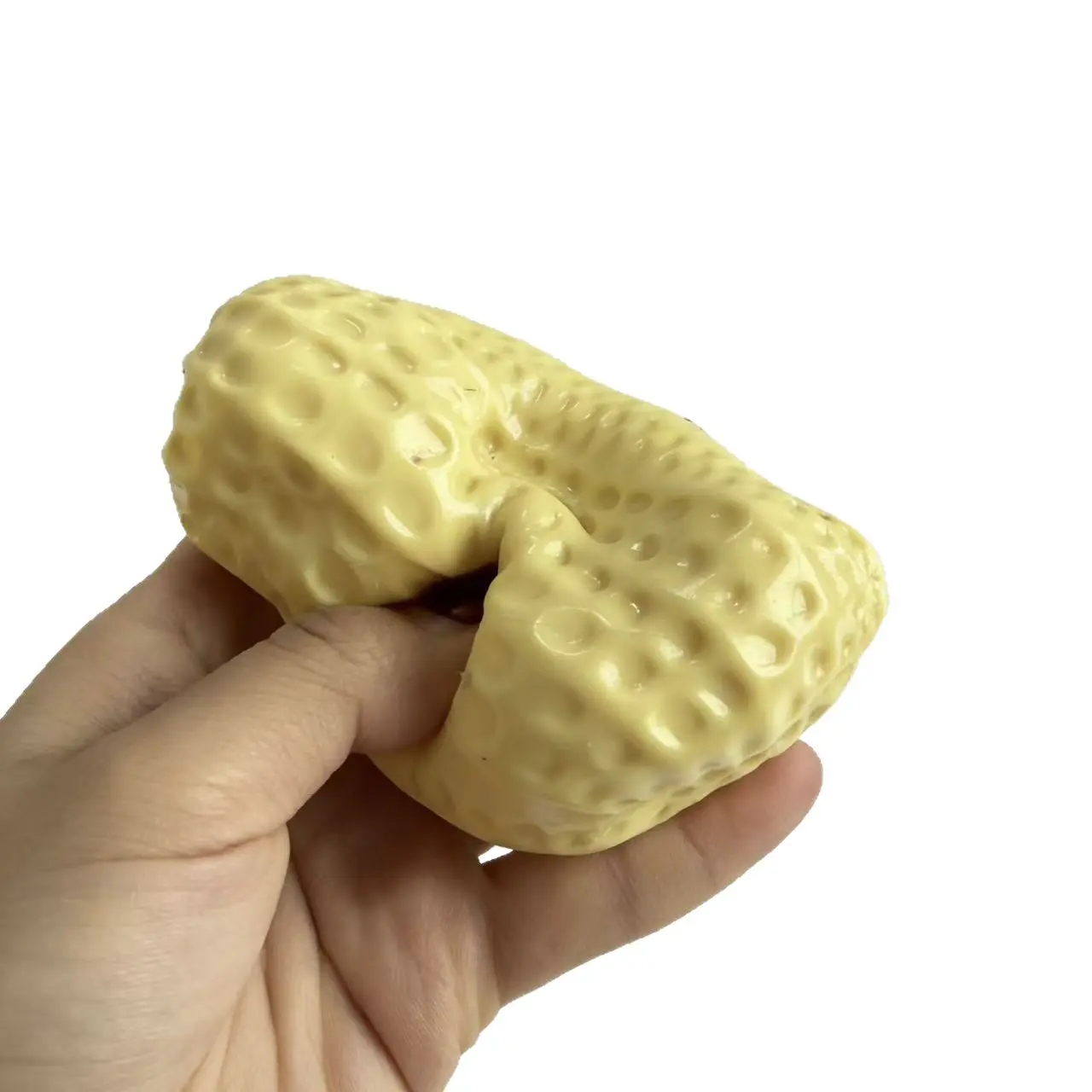Peanut Shape Stress Relief Toy, Soft Squeeze Pressure Ball, TPR Squeeze Ball, Portable Office Desk Fidget, Hand Relaxation Tool, Unisex Design, Soft Squishy Fidget