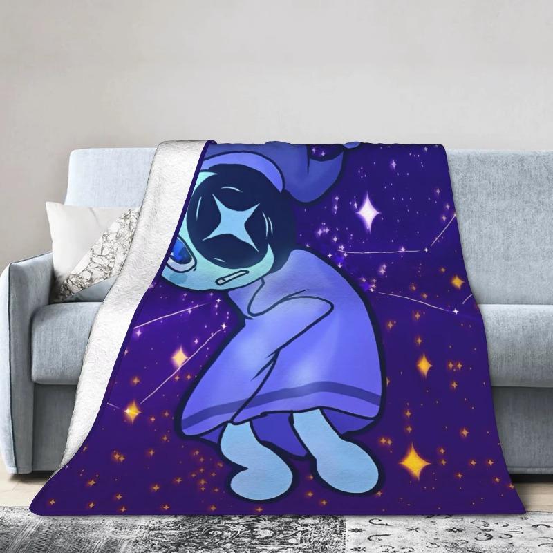 Dandys World Blankets Game Cute Cartoon Fuzzy Awesome Warm Throw Blankets for Home Textile Decor,