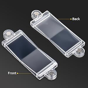 Light Switch Guard Cover- Light Switch Outlet Covers for Flat Wall Switches-Child Safety Protection(Clear,6 Piece)