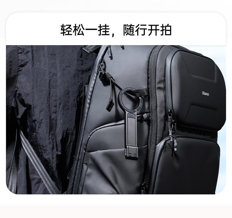 Magnetic Phone Stand Multi-Functional Foldable Carabiner Stand for Photography Live Streaming Portable Selfie Desktop Tripod