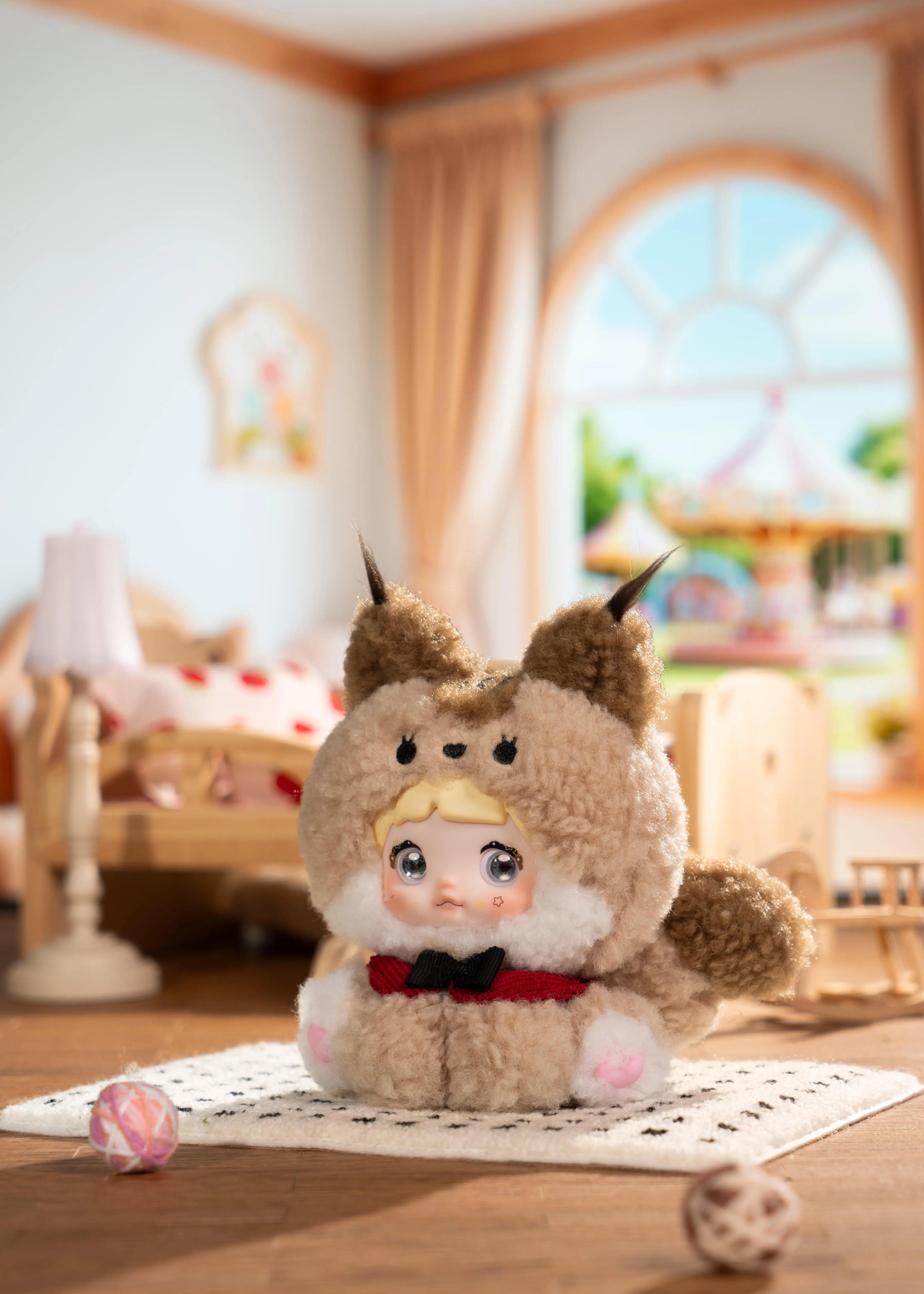 1155. Nommi Sitting Zoo Serise Plush Blind Box
