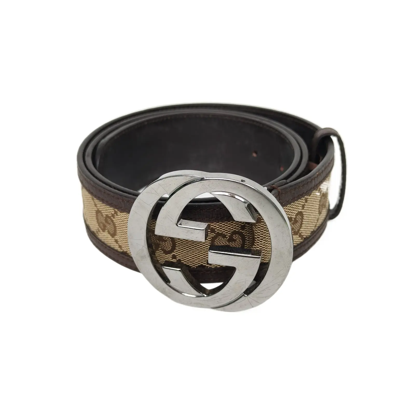 Pre-owned alea Monogram Gucci LOGO BeltP245518717