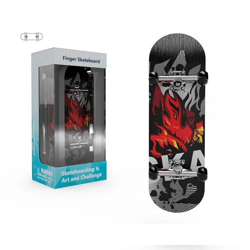 Professional Finger Skateboard, 1 Box Mini Finger Skateboard With Bearing Wheels For Beginners, Leisure& Outdoor Recreation Equipment