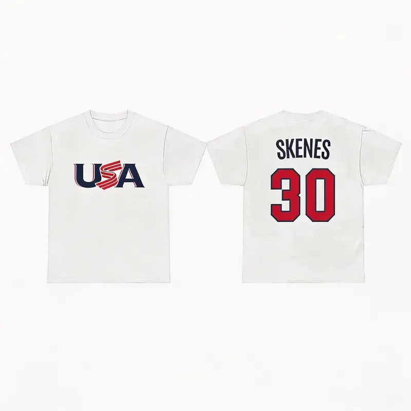 United States World Baseball Classic Paul Skenes T-Shirt  USA Baseball Tee, Paul Skenes 30 Jersey, Game Day Baseball Shirt, Team USA Fan Wear, Vintage Sports Graphic Tee, Oversized Sport Streetwear