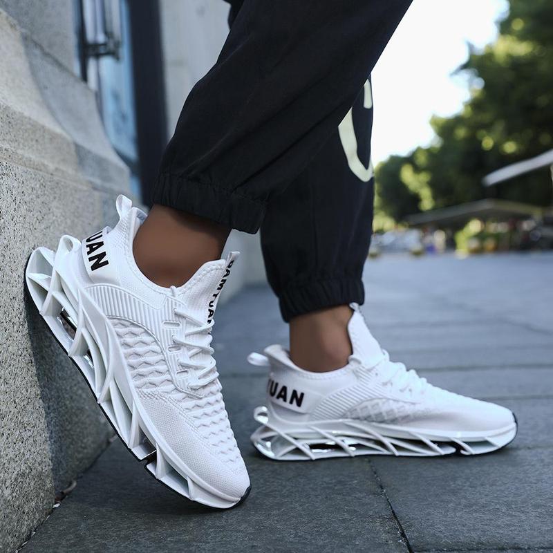 Men's Height Booster Shoes Letter Design Shoes Casual Matching Sneakers Sporty Hollow Out Design Lightweight Breathable Shoes Height Increasing Shoes Fashion Running Shoes for Gift Lace Up Shoes