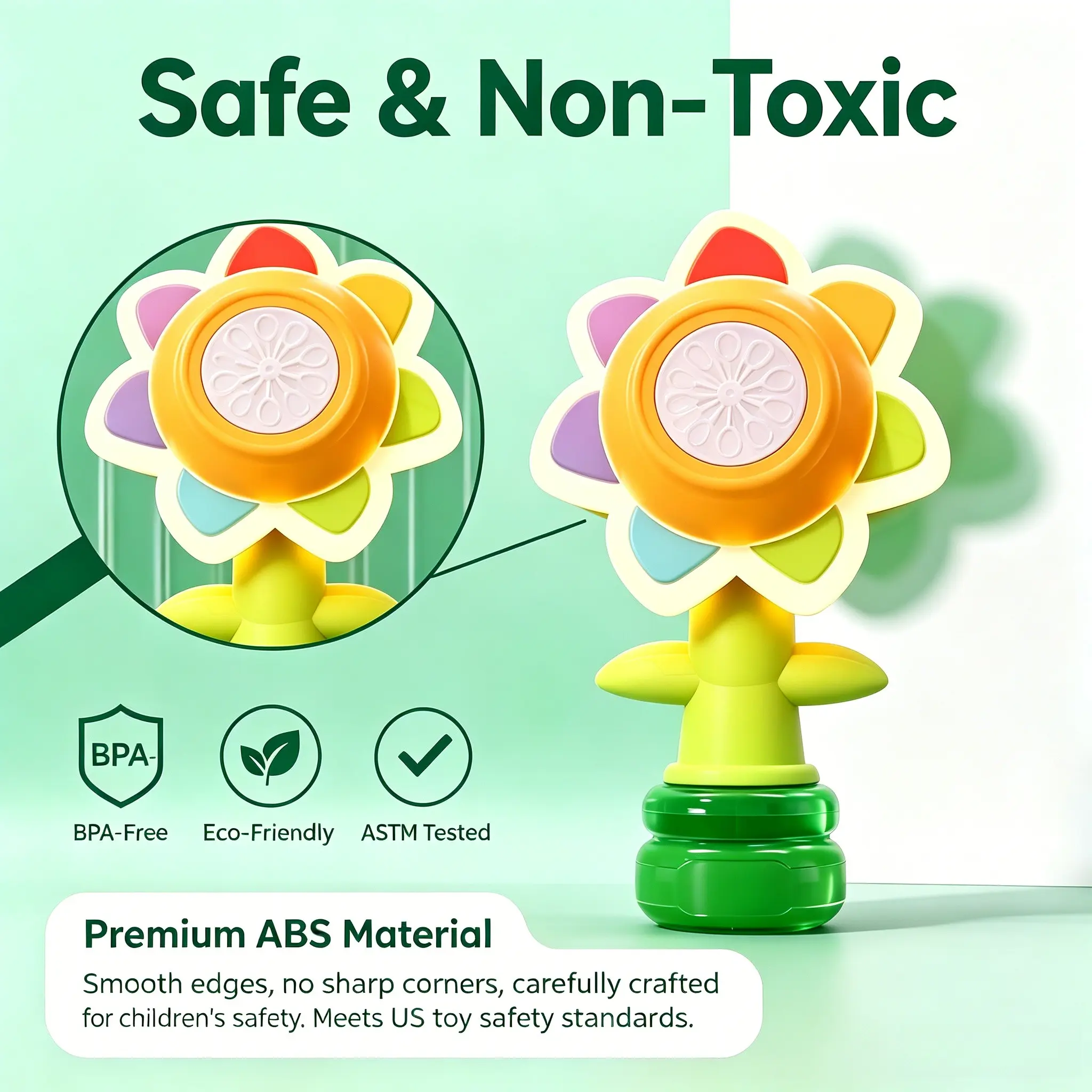 Seven-Color Flower Bubble Machine, Automatic Rotating Sunflower Bubble Toy, Interactive Kids' Toy, Suitable for Ages 3+, Parent-Child Interaction, Automatic Bubble Maker