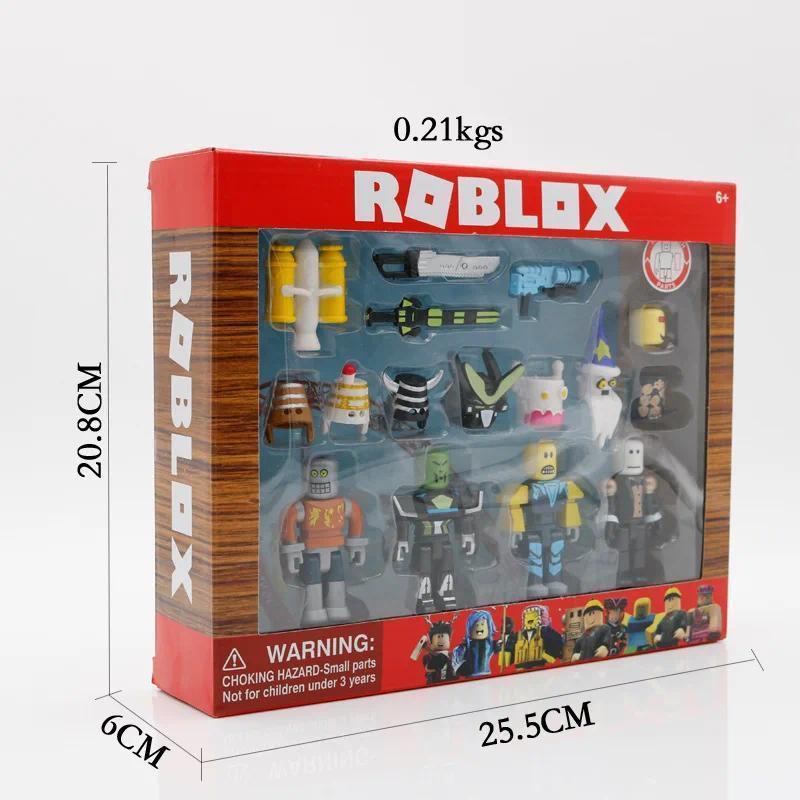 Roblox Game Robot World Champion Style Toy Set with Accessories Plastic Cartoon Character Children's Gift for Christmas popular