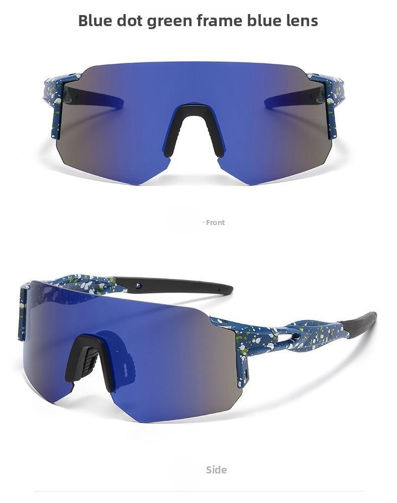 Cycling Sunglasses, Windproof UV400 Sports Eyewear for Outdoor Fishing, Hiking, Mountain Bike & Road Biking