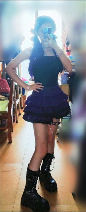 Y2K Spicy Girl Subculture Punk Girl Anti exposure Half length Skirt Harajuku Style Trend Pumpkin Short Skirt Cake Puff Skirt