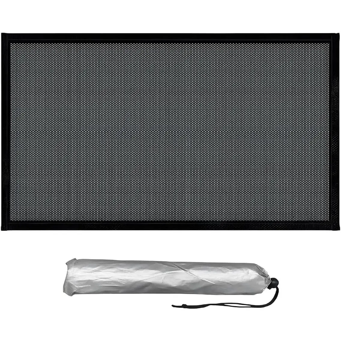 Car Sunroof Sun Shade Breathable Mesh UV Protection Auto Moonroof Screen Cover Universal Quick Install Vehicle Window Mesh Bug Net Accessory for Camping Parking (39.6 × 26.77 in)
