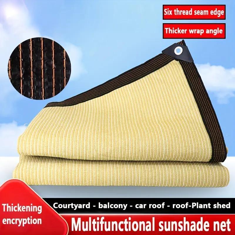 1pc Rectangular Sunshade Net, Breathable Square Shade for Lawn and Pool, 90% to 95% Shading Rate, Perfect for Outdoor Activities
