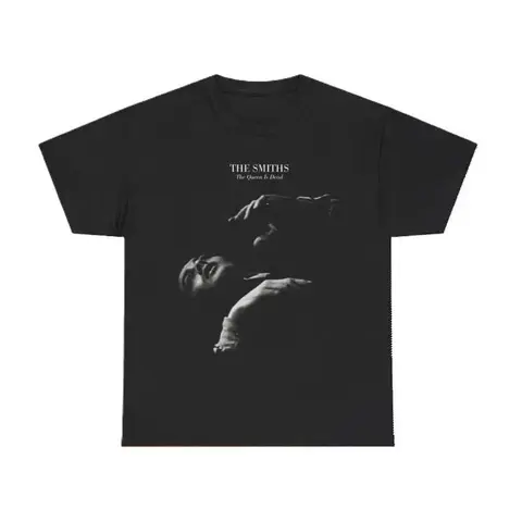 The Smiths T-Shirt - Indie Album Shirt, Crew Neck, Short Sleeve, Cotton, Unisex, Black, Elliot Smith Fan Gift, 90s Band T-Shirts