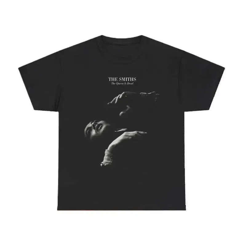 The Smiths T-Shirt - Indie Album Shirt, Crew Neck, Short Sleeve, Cotton, Unisex, Black, Elliot Smith Fan Gift, 90s Band T-Shirts