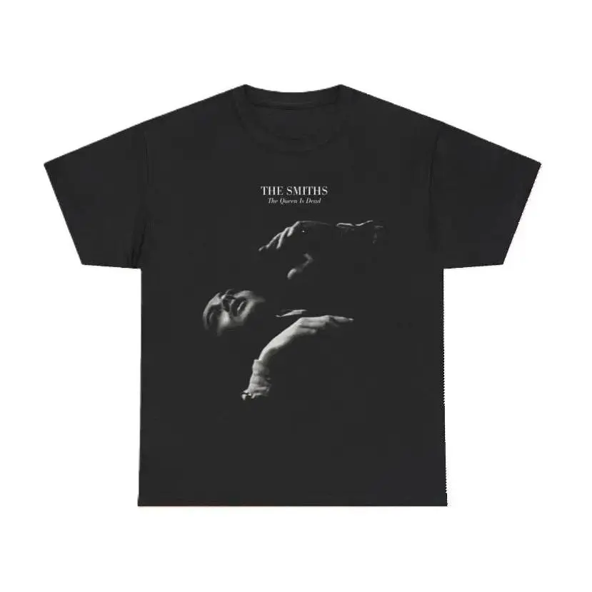 The Smiths T-Shirt - Indie Album Shirt, Crew Neck, Short Sleeve, Cotton, Unisex, Black, Elliot Smith Fan Gift, 90s Band T-Shirts