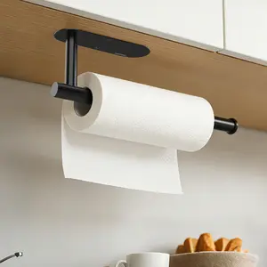 DGAPHRO Paper Towel Holder,Self Adhesive or Drilling Paper Towel Holders Under Cabinet,SUS304 Stainless Steel, Space-Saving, Easy Installation for Kitchen, RV & Bathroom-13" Towel Rack for Rolls, Plastic Wrap & More,Dispenser Bin.,summerwins,father'sdaygi