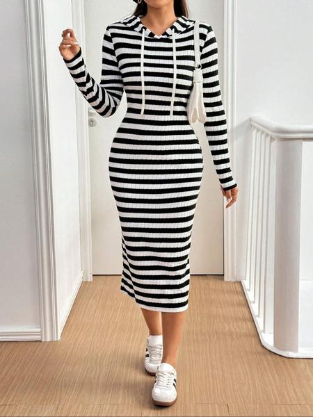 Women's Lace Bodysuit with Hood, Casual One-Piece Jumpsuit, Slim Fit Long Sleeve Romper, All Seasons Wear