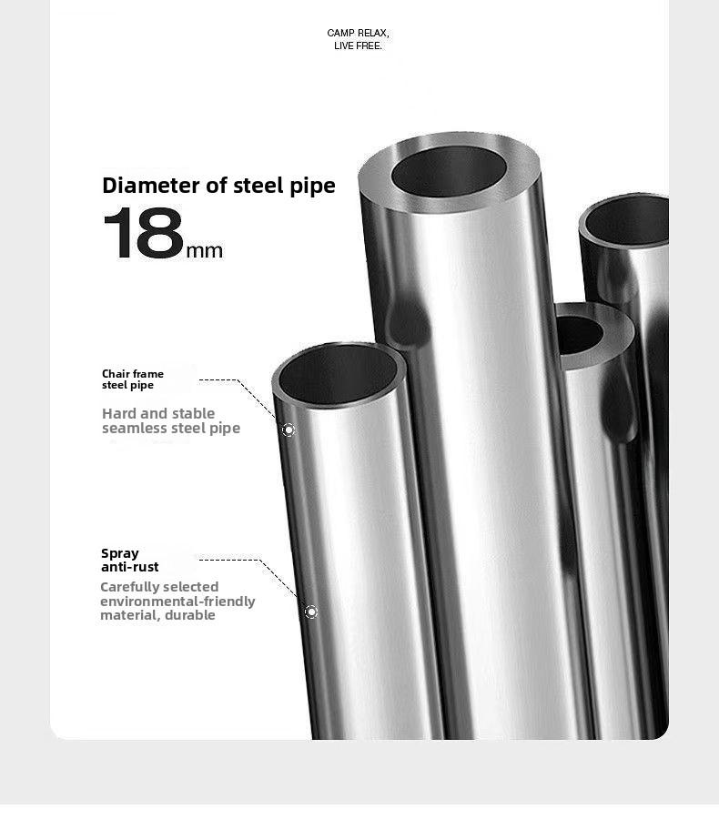 Foldable 4-Position Adjustable Lounge Chair with Armrests Thickened for Outdoor Indoor Use Portable Recliner for Camping Office Resting