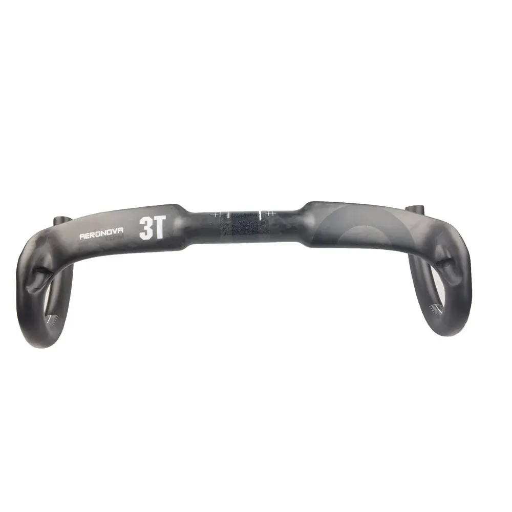Full Carbon Fiber Aero Drop Bar UD Gloss Handlebar, Lightweight For MTB & Road Bike