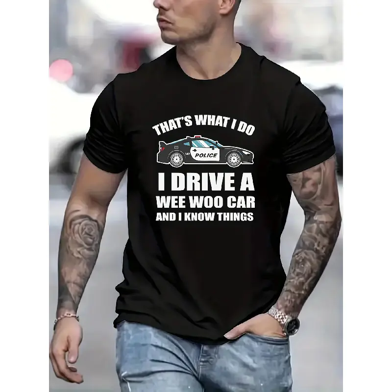 Fashionable casual street retro celebrity style men's exclusive clearance T-shirt