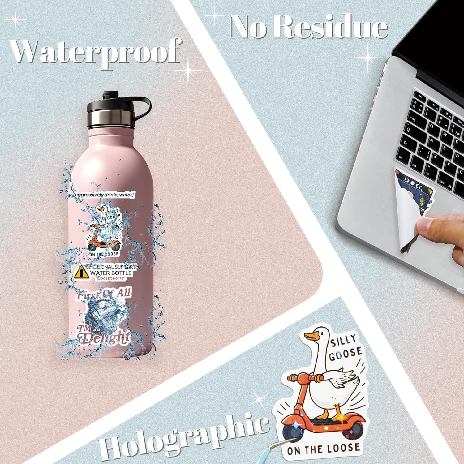 200 PCS Sarcastic Humorous Stickers Pack, Aesthetic Funny Face Decals for Planner Scrapbooking Luggage Skateboard, Gag Gifts for Coworkers Friends Matching my vibe today with these hilarious sarcastic stickers!💅 Which face are you?