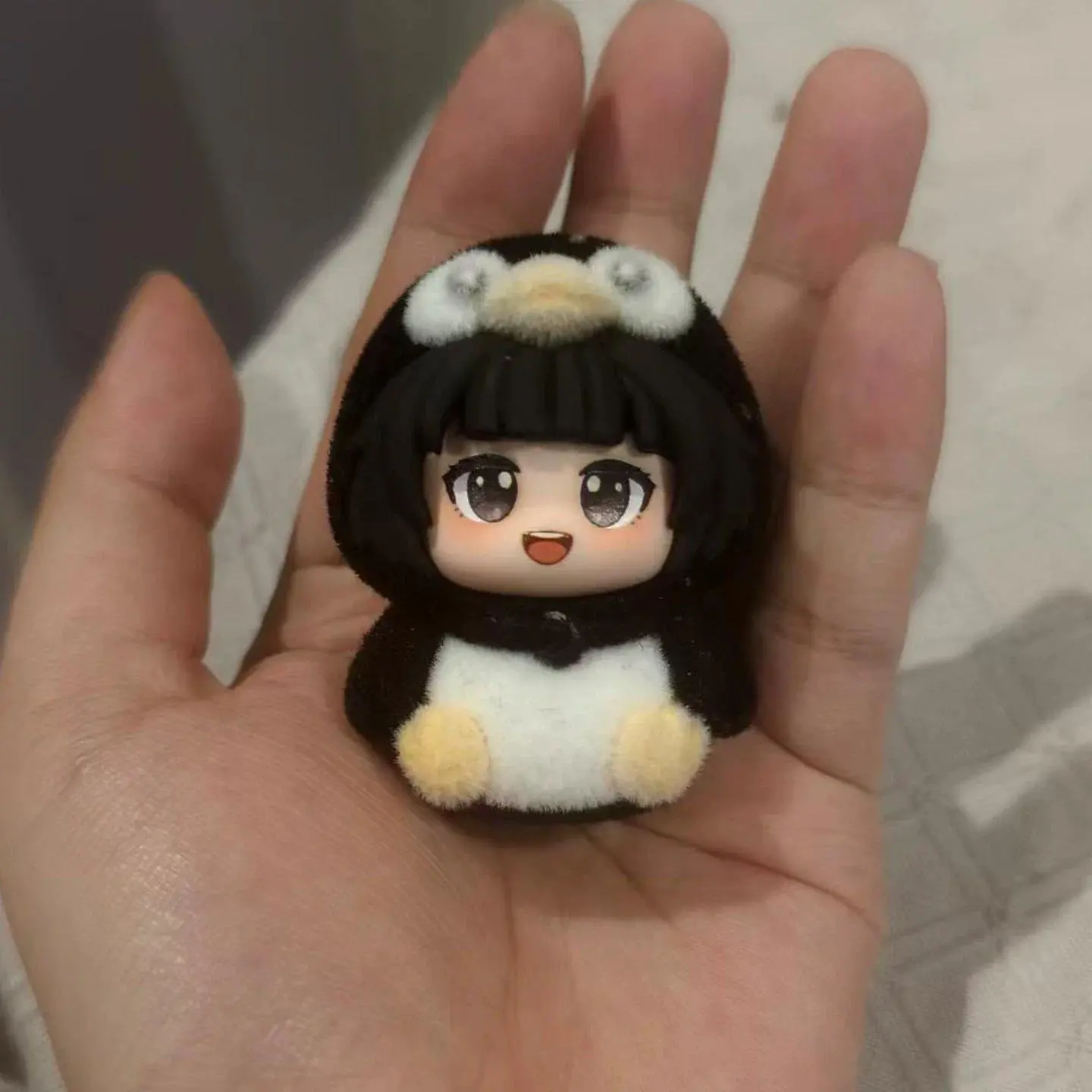 Gugu Gaga Cute Penguin Doll 5cm Hot Meme Peripheral Action Figures Toys Anime Collectible Birthday Gift For Adult Anime Fans