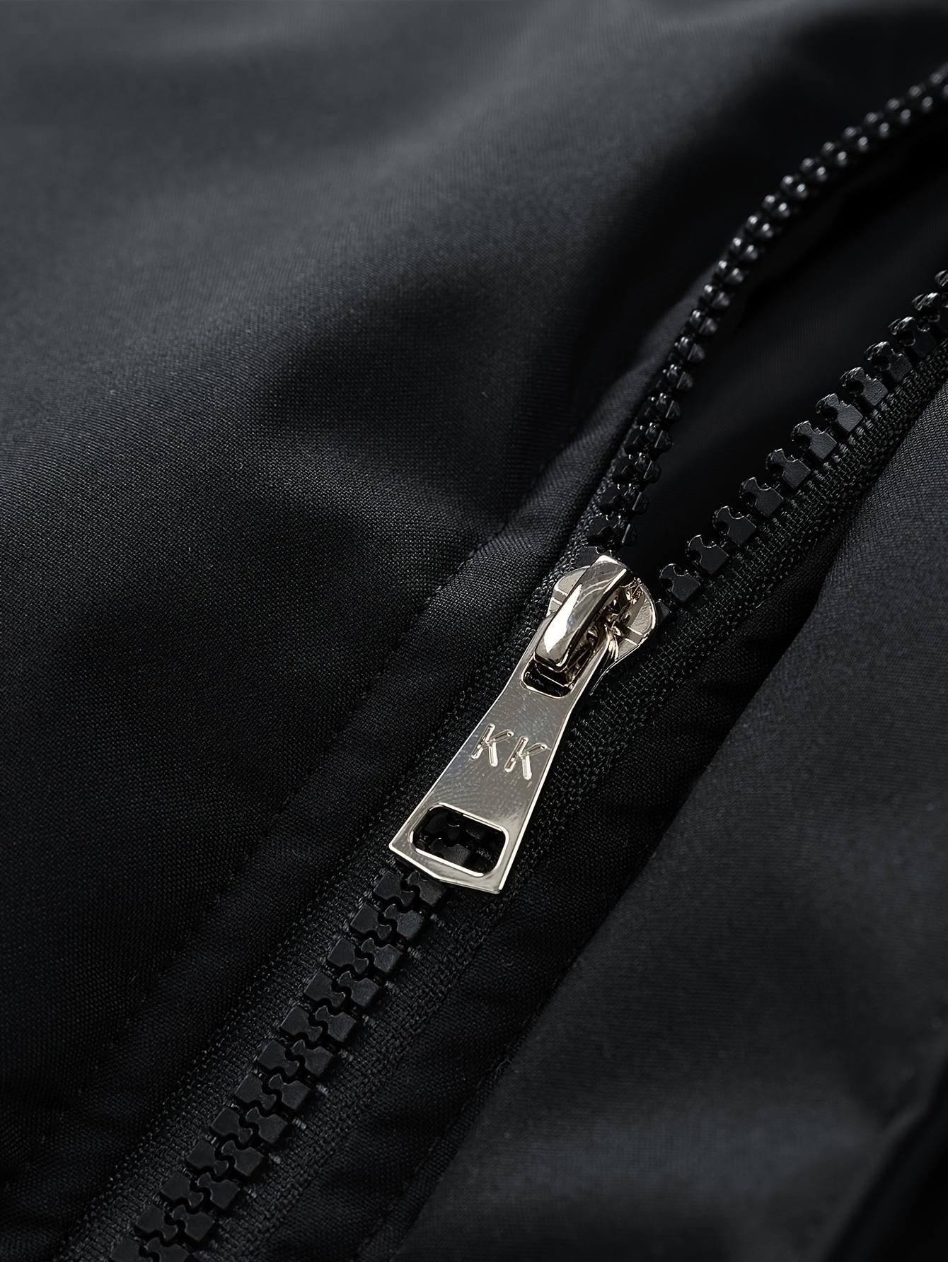 Men's hooded thick warm cotton clothing Large size loose casual windproof down jacket American style minimalist multi-color hooded warm jacket