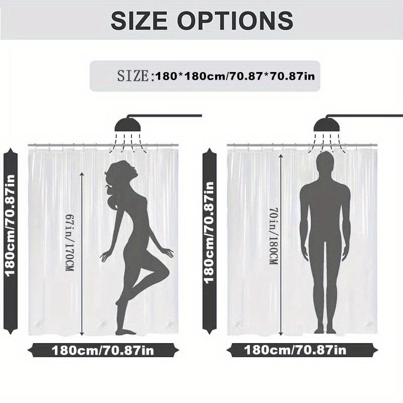 Christmas Themed Bathroom Decorations, 4 Counts/set Including Shower Curtain & Toilet U-shape Mat & Bath Mat & Toilet Lid Cover, Bathroom Accessories