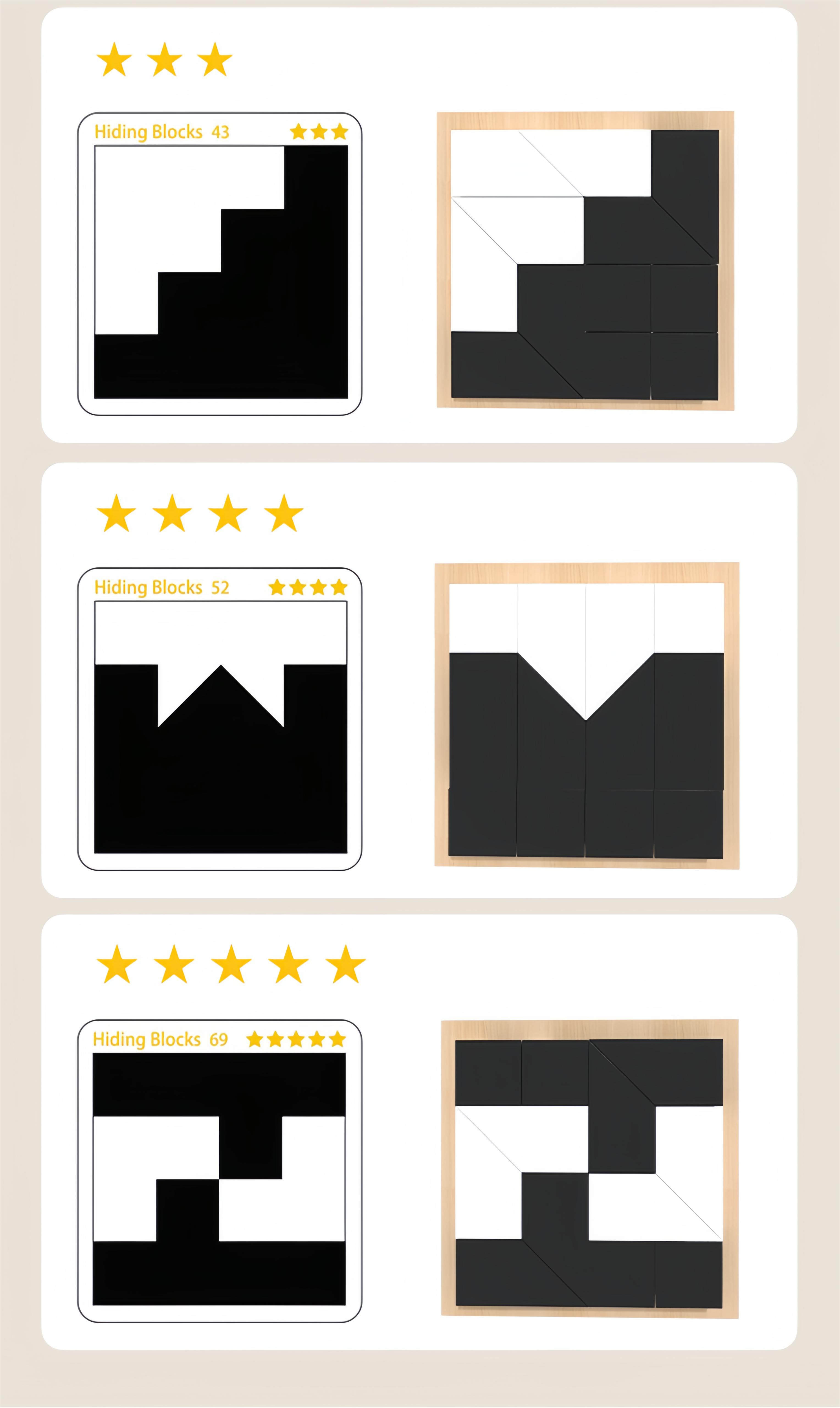 Hidden Blocks Brain Builder - The STEM Puzzle Gift That Builds 3D Thinking Logic & Problem Solving |   Made with Safe Water Based Beech Wood |   Endless Creative Play for All Ages as the Perfect Educational Gift