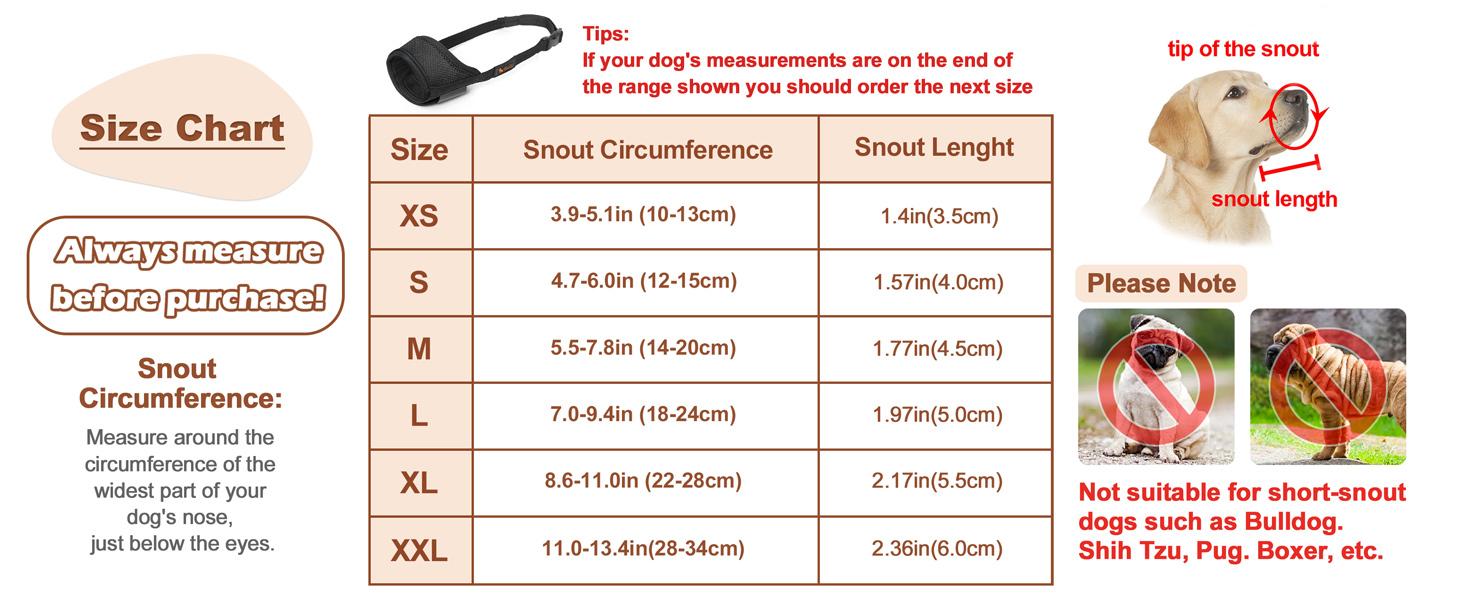 Dog Muzzle,Soft Nylon Muzzle Anti Biting Barking Chewing,Air Mesh Breathable Drinkable Adjustable Loop Pets Muzzle for Small Medium Large Dogs 4 Colors 4 Sizes (Black, L) PET MUZZLE pet muzzle