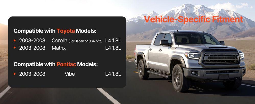 VEVOR Starter High Torque Starter Motor for Pontiac Toyota 17841 2800330 3371171 VEVOR Starter High Torque Starter Motor for Pontiac Toyota 17841 2800330 3371171