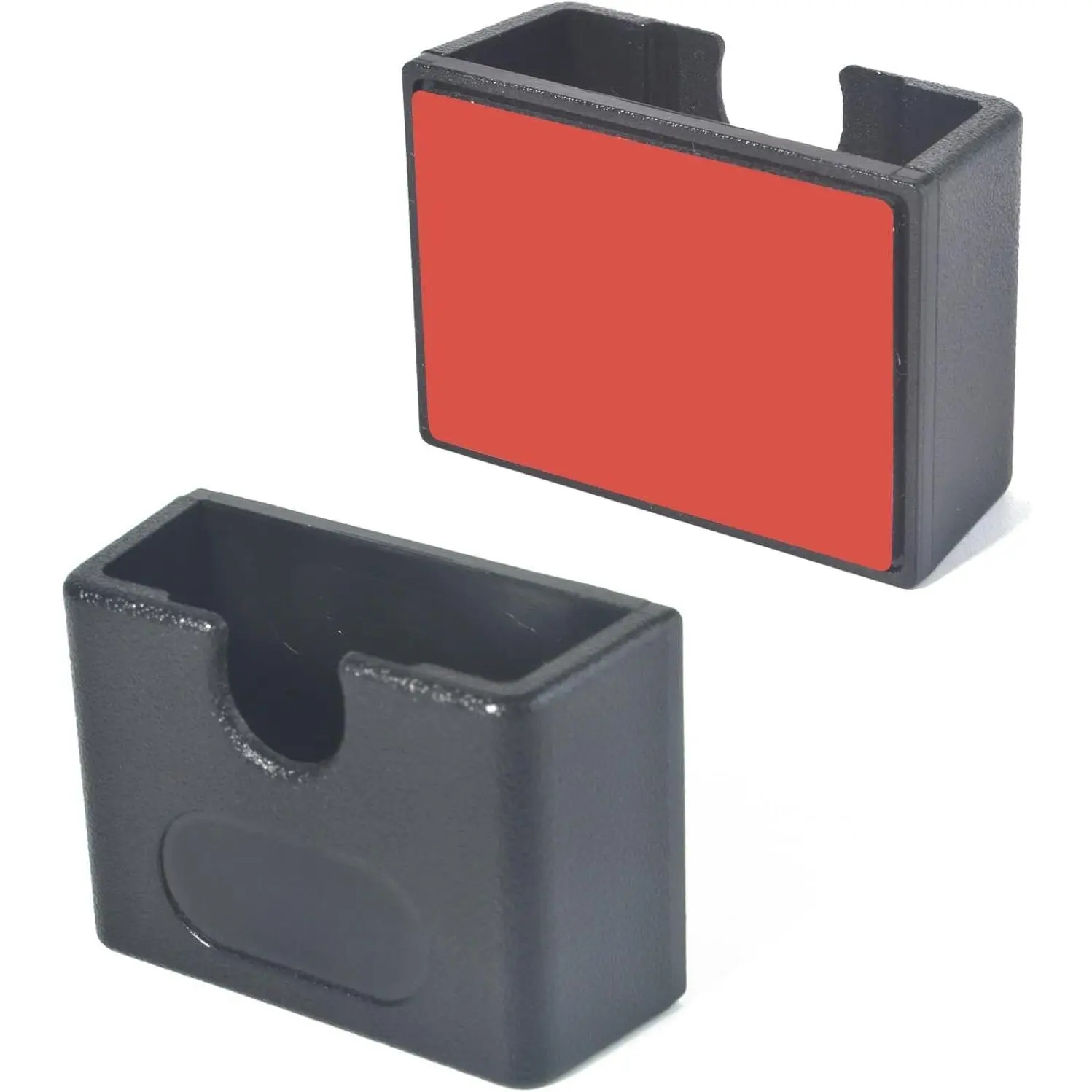 2 count Radio Mic Holder with Adhesive ,  Radio Microphone Hanger, Stick- Mic Hook  Mount for  Kenwood  Icom Yaesu  Astatic, No Drilling Required