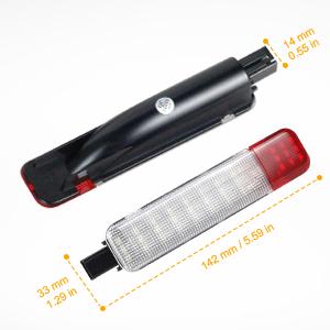 LED Interior Door Light Assembly Compatible with 1999-2006 Chevrolet Silverado 1500/2500 HD/3500 HD & GMC Sierra 1500, Yukon, C-Series Trucks