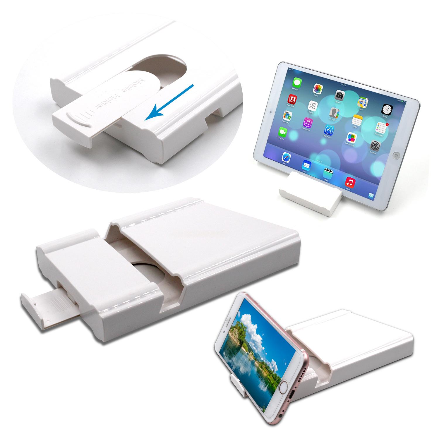 BKC158 Foldable Bluetooth Keyboard with Metal Bottom Case Portable Wireless Multi-Functional Business Gift for Mobile Phone Tablet