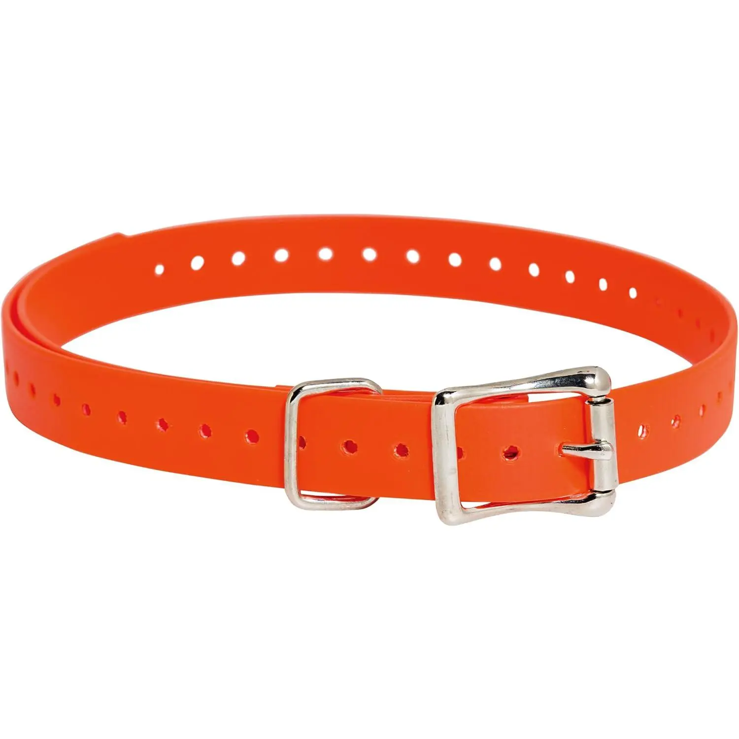 SportDOG 3/4-Inch Waterproof Replacement Collar Strap - Adjustable Fit High-Visibility Orange Collars & Harnesses Strap for Hunters, Rugged Outdoor Use, All Seasons with Metal Roller Buckle & Expert-Developed Training Resources (High Visibility Gear), Rep