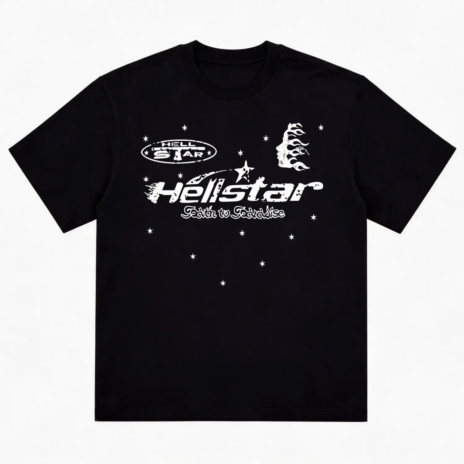 Men's Graphic Print Top, Casual Streetwear Short Sleeve Round Neck T-Shirt in Pure Cotton for Summer Outfits, Shortsleeve, Menswear, Tshirt