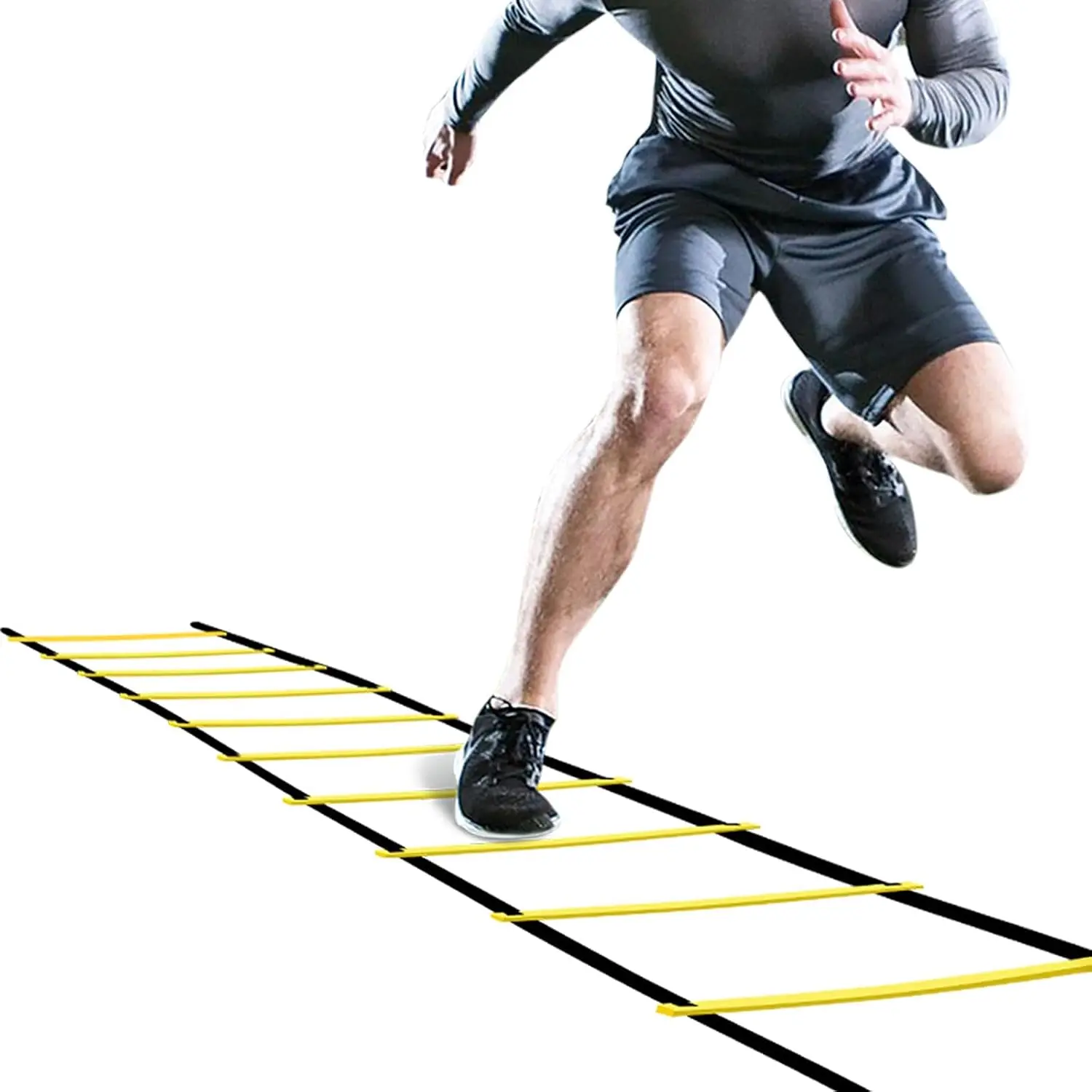 Pro Agility Ladder Agility  Ladder Speed 12 Rung 20ft with Carrying Bag