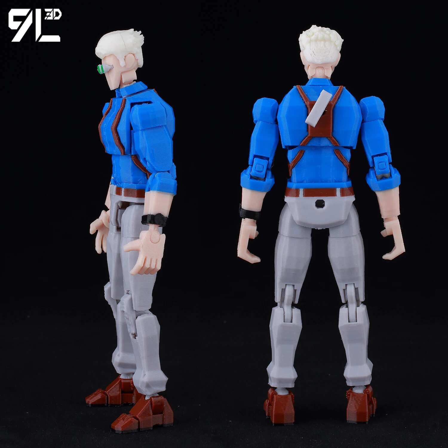 9L3D Dummy13 Nanami CT Model Anime Multi-Jointed Movable Figure Collector's Action Mannequin Jujutsu Wage Slave Diorama Building