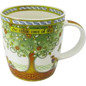 Mug With Celtic Tree Of Life Design, 325Ml