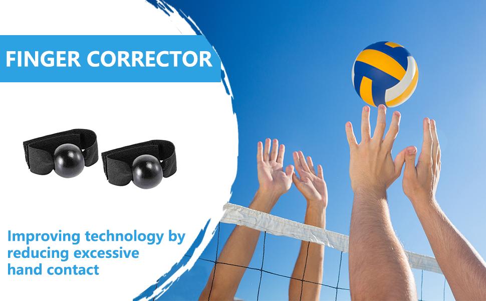 Upgraded Volleyball Training Equipment Aid, Premium Solo Practice Trainer for Serving, Setting, Spiking & Arm Swing, Perfect volleyaball Trainer kit for Beginners & Pro, Perfect Volleyball Gift.
