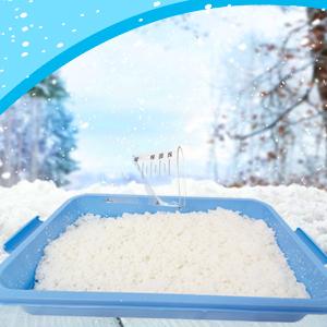 10oz Instant Snow Powder,Add Water Grows to 100x,Make 10 Gallons of Fake Snow,Christmas Tree Artificial Snow Decor Crafts for Sensory Activity Winter Holiday Party Supplies