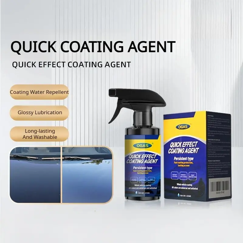 Nano-Coating Screen Protector Kit with Handheld Quick Coater Spray Agent - Fast Drying, Long-Lasting Gloss Boosting, Smooth Finish, Hydrophobic Protection for Phones, Car Accessories