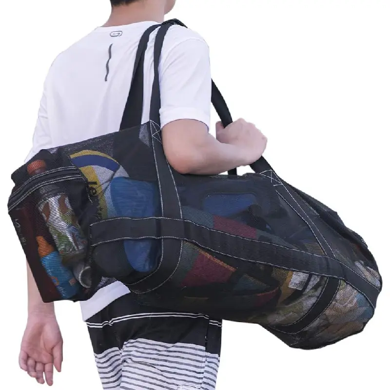 37 Inch XXL Mesh Duffle Bag for Scuba Dive Gear| Extra Large Beach Duffle Bag for Snorkel Spearfishing Kayak Freedive Pool Swimming Watersports Boat Equipment