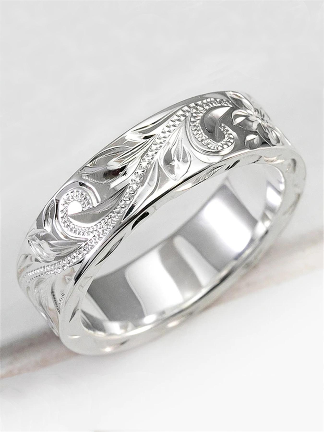 Vintage Rhinestone Decorated Ring, Elegant Engagement Ring for Women, Fashion Jewelry Accessories for Party, Daily Clothing Decor, Exquisite Jewelry for Birthday Gift