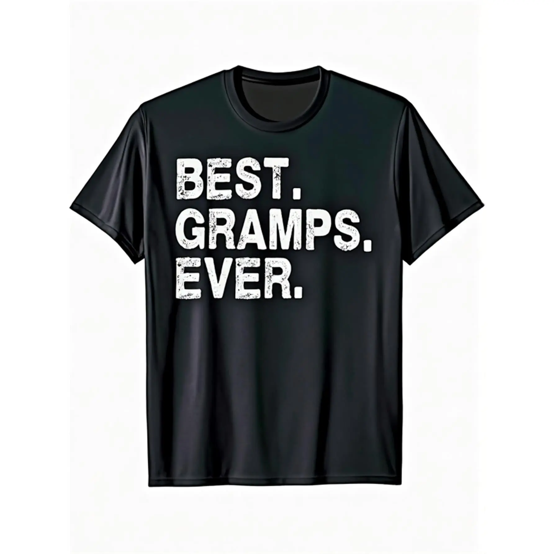 Best Gramps Ever Funny Birthday Fathers Day for Gramps T-Shirt All-Season Versatile Casual T-Shirts And Classic T-Shirts Made of Pure Are Comfortable And Breathable