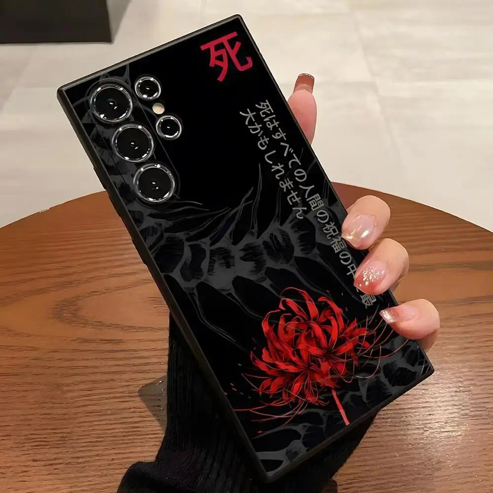 Customized, Scratch-Resistant, Wear-Resistant TPU Silicone Tokyo Ghoul Anime Smartphone Case - Anti-Drop, Durable Mobile Phone Accessory for Samsung S26, S25, S24, S23, S22, S21, A14, A15, A16, A35 (Ultra, Plus, FE Models)