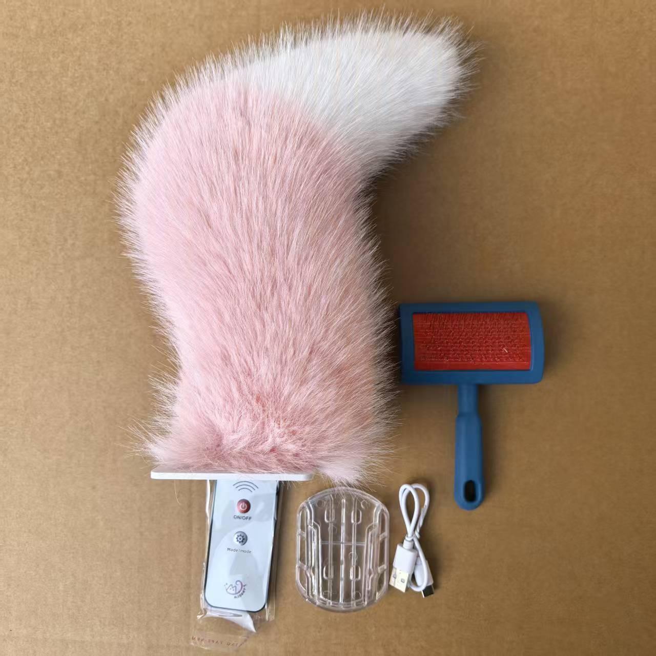 Electric Car Tailgate - Voice & Remote Control, Adhesive & Clip Included, Lightweight & Removable, Fun Eye-Catching Decor for Car Lovers