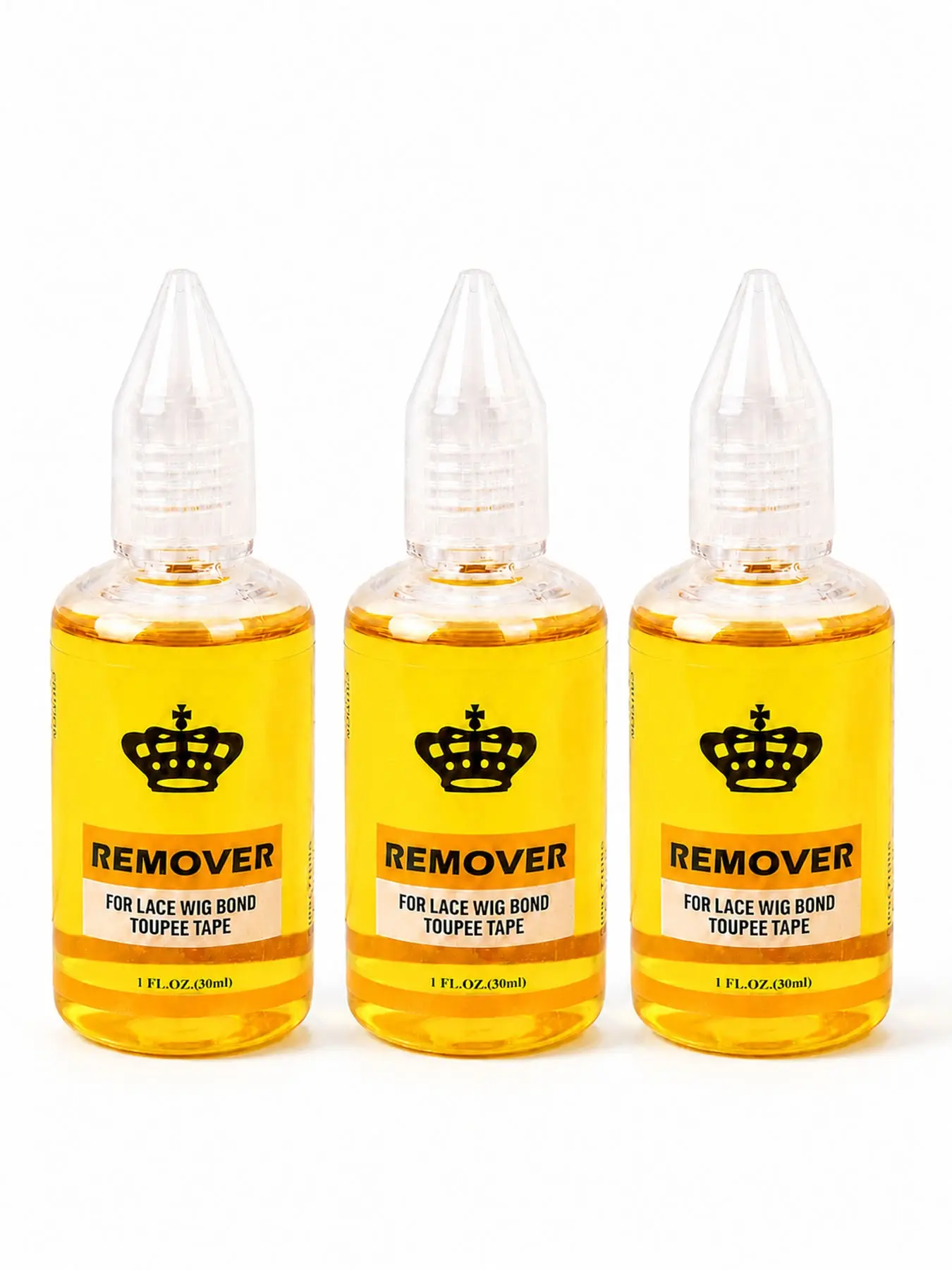 Wig Glue Remover 30ml, Lace Wig Bond & Toupee Tape Adhesive Remover, Gentle Scalp Hairpiece Tape Remover for Wigs and Toupees, Convenience